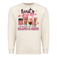 Sandshell beauty comes in all shapes and sizes coffee cups Premium Sweatshirt - JahusDesignShop