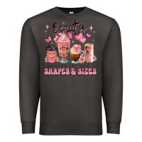 Smoke beauty comes in all shapes and sizes coffee cups Premium Sweatshirt - JahusDesignShop