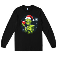 Black Grinch Long Sleeve Tee - Unal Design
