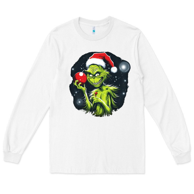 Grinch Long Sleeve Tee by Unal Design | Teevron