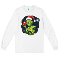 White Grinch Long Sleeve Tee - Unal Design