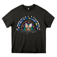 Asphalt happy easter rainbow Heavy Core Tee - CowhideDigitalArt