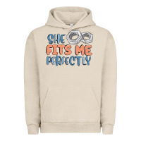 Pigment French Oak she fits me perfectly Urban Hoodie - MaliasSmallBusiness