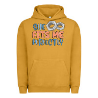 Pigment Peanut Butter she fits me perfectly Urban Hoodie - MaliasSmallBusiness