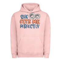 Pigment Salmon she fits me perfectly Urban Hoodie - MaliasSmallBusiness