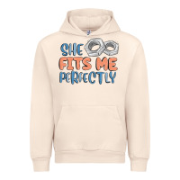 Sandshell she fits me perfectly Urban Hoodie - MaliasSmallBusiness