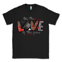Black for the love of the game hockey Classic Tee - Zillion Design Studio
