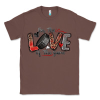 Chestnut for the love of the game hockey Classic Tee - Zillion Design Studio