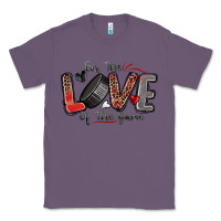 Lavender for the love of the game hockey Classic Tee - Zillion Design Studio