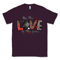 Plum for the love of the game hockey Classic Tee - Zillion Design Studio