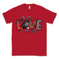 Red for the love of the game hockey Classic Tee - Zillion Design Studio