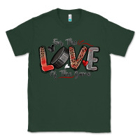 Sports Green for the love of the game hockey Classic Tee - Zillion Design Studio