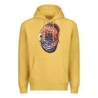 Antique Gold Discus Fish Premium Hoodie - LillyAllenDesigns