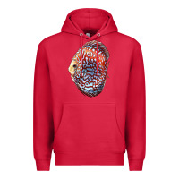 Cardinal Discus Fish Premium Hoodie - LillyAllenDesigns