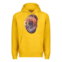 Lemon Discus Fish Premium Hoodie - LillyAllenDesigns