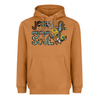 Meerkat jesus is the anchor of my soul Heavyweight Hoodie - SublimationCraftShop