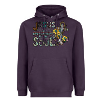 Plum jesus is the anchor of my soul Heavyweight Hoodie - SublimationCraftShop