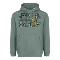 Sage jesus is the anchor of my soul Heavyweight Hoodie - SublimationCraftShop