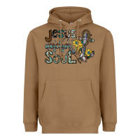 Toasted Coconut jesus is the anchor of my soul Heavyweight Hoodie - SublimationCraftShop