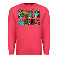 Cardinal born is the king Premium Sweatshirt - AdoDesignShop