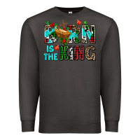 Smoke born is the king Premium Sweatshirt - AdoDesignShop