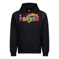 Black i am enough lgbt Urban Hoodie - MaliasSmallBusiness