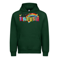 Forest Green i am enough lgbt Urban Hoodie - MaliasSmallBusiness
