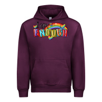 Mauve Wine i am enough lgbt Urban Hoodie - MaliasSmallBusiness