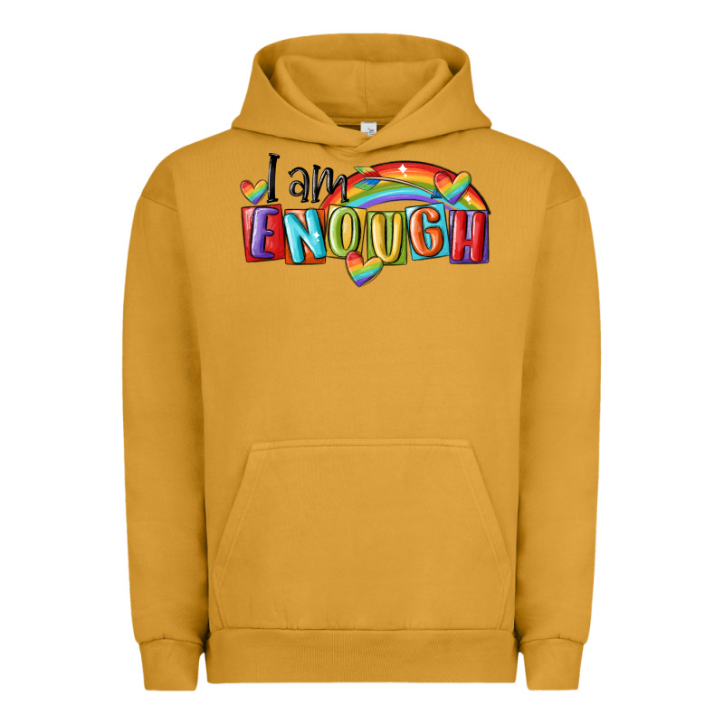 I Am Enough Lgbt Urban Hoodie by MaliasSmallBusiness | Teevron