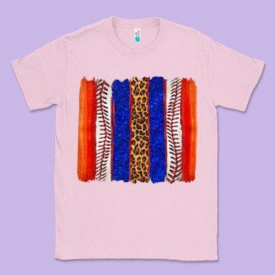 Classic Tee baseball brush strokes