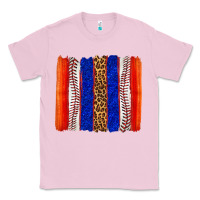 Bubblegum Pink baseball brush strokes Classic Tee - texasbilliewilder