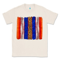 Natural baseball brush strokes Classic Tee - texasbilliewilder