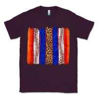 Plum baseball brush strokes Classic Tee - texasbilliewilder
