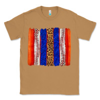 Toasted Coconut baseball brush strokes Classic Tee - texasbilliewilder