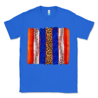 True Royal baseball brush strokes Classic Tee - texasbilliewilder