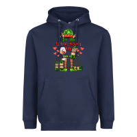 Navy im the wine lover elf Heavyweight Hoodie - FaDigitalArtStudio