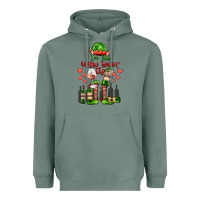 Sage im the wine lover elf Heavyweight Hoodie - FaDigitalArtStudio