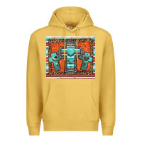 Antique Gold turquoise gemstone crosses Premium Hoodie - Jasminsmagicworld