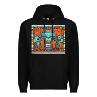 Black turquoise gemstone crosses Premium Hoodie - Jasminsmagicworld