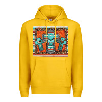 Lemon turquoise gemstone crosses Premium Hoodie - Jasminsmagicworld