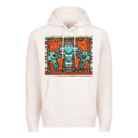 Pale Pink turquoise gemstone crosses Premium Hoodie - Jasminsmagicworld