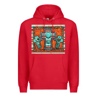 Red turquoise gemstone crosses Premium Hoodie - Jasminsmagicworld