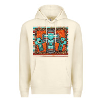Sandshell turquoise gemstone crosses Premium Hoodie - Jasminsmagicworld