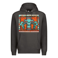 Smoke turquoise gemstone crosses Premium Hoodie - Jasminsmagicworld