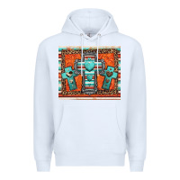 White turquoise gemstone crosses Premium Hoodie - Jasminsmagicworld