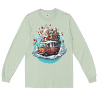 Matcha happy santa Long Sleeve Tee - Unal Design