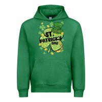 Emerald st. patrick's day shamrock Urban Hoodie - MaliasSmallBusiness