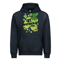 Navy st. patrick's day shamrock Urban Hoodie - MaliasSmallBusiness