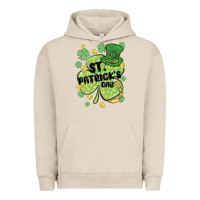 Pigment French Oak st. patrick's day shamrock Urban Hoodie - MaliasSmallBusiness