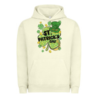 Pigment Pistachio st. patrick's day shamrock Urban Hoodie - MaliasSmallBusiness